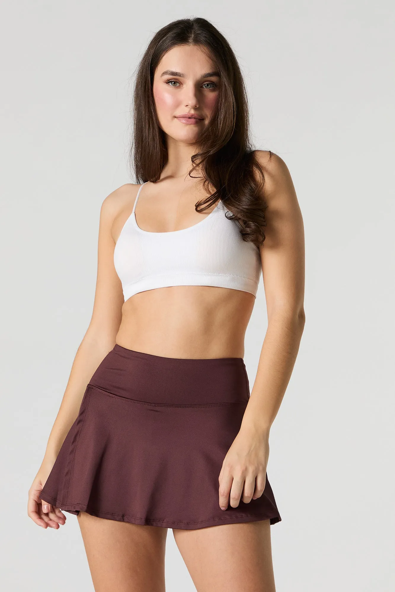 Solid Active Skort
