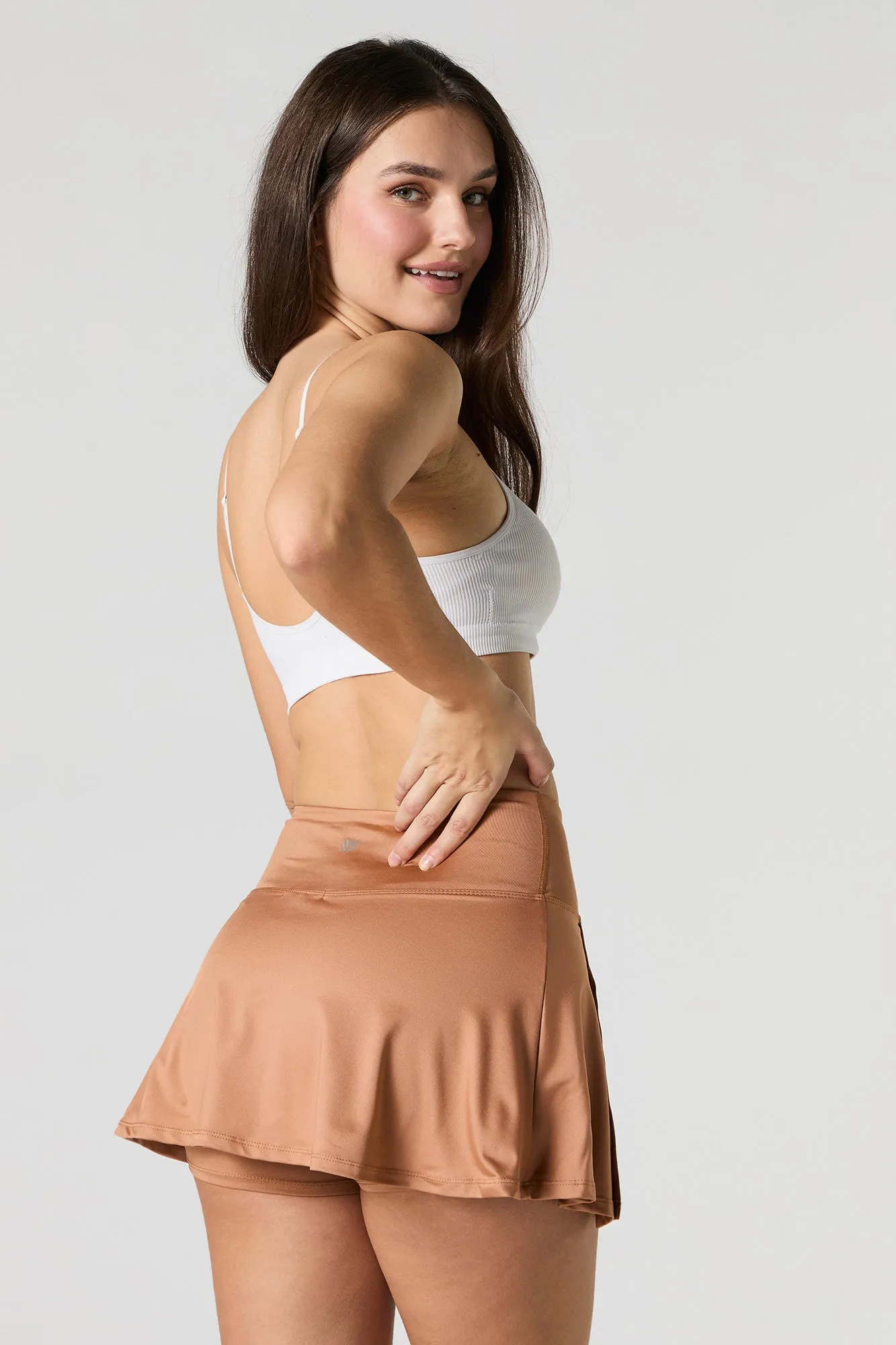 Solid Active Skort