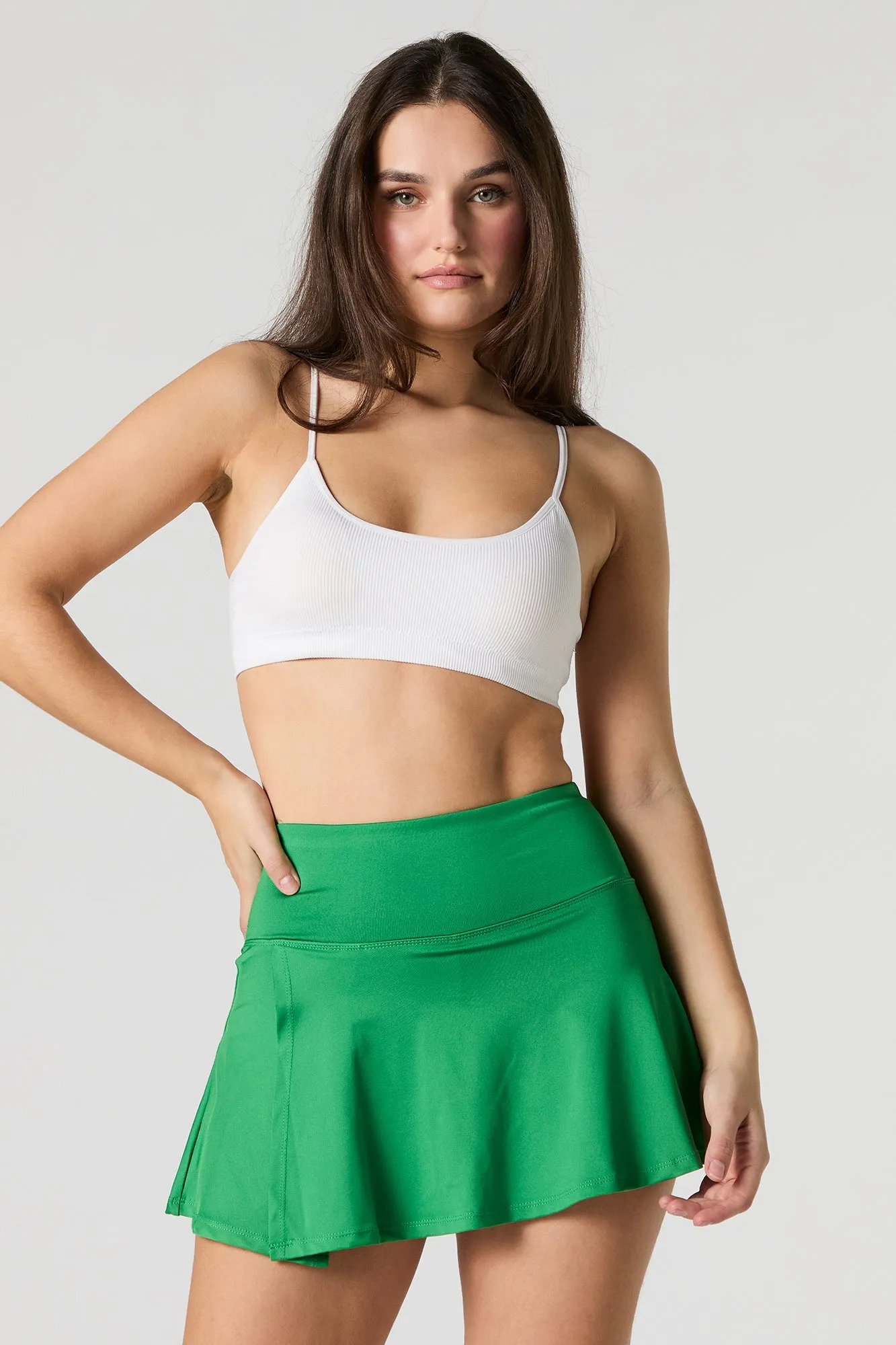 Solid Active Skort