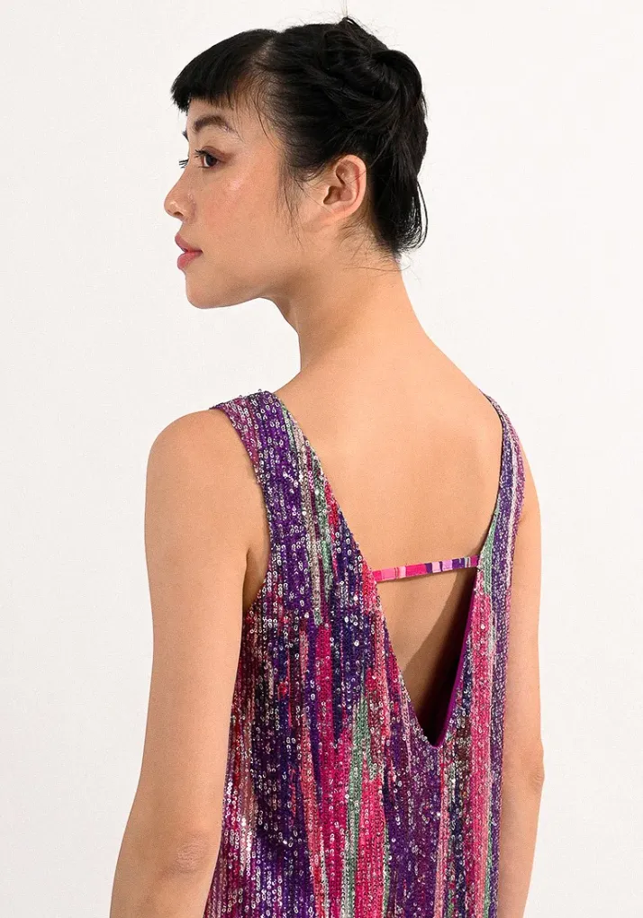 Sparkle Sequin Tank Dress-FINAL SALE