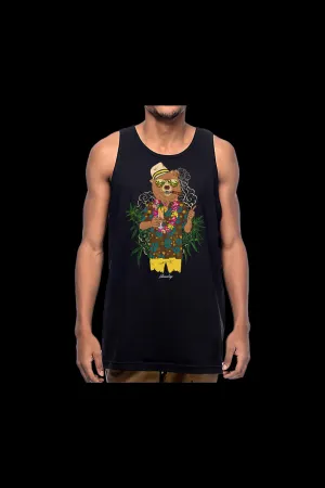 StonerDays Bear On Vacation Tank Top