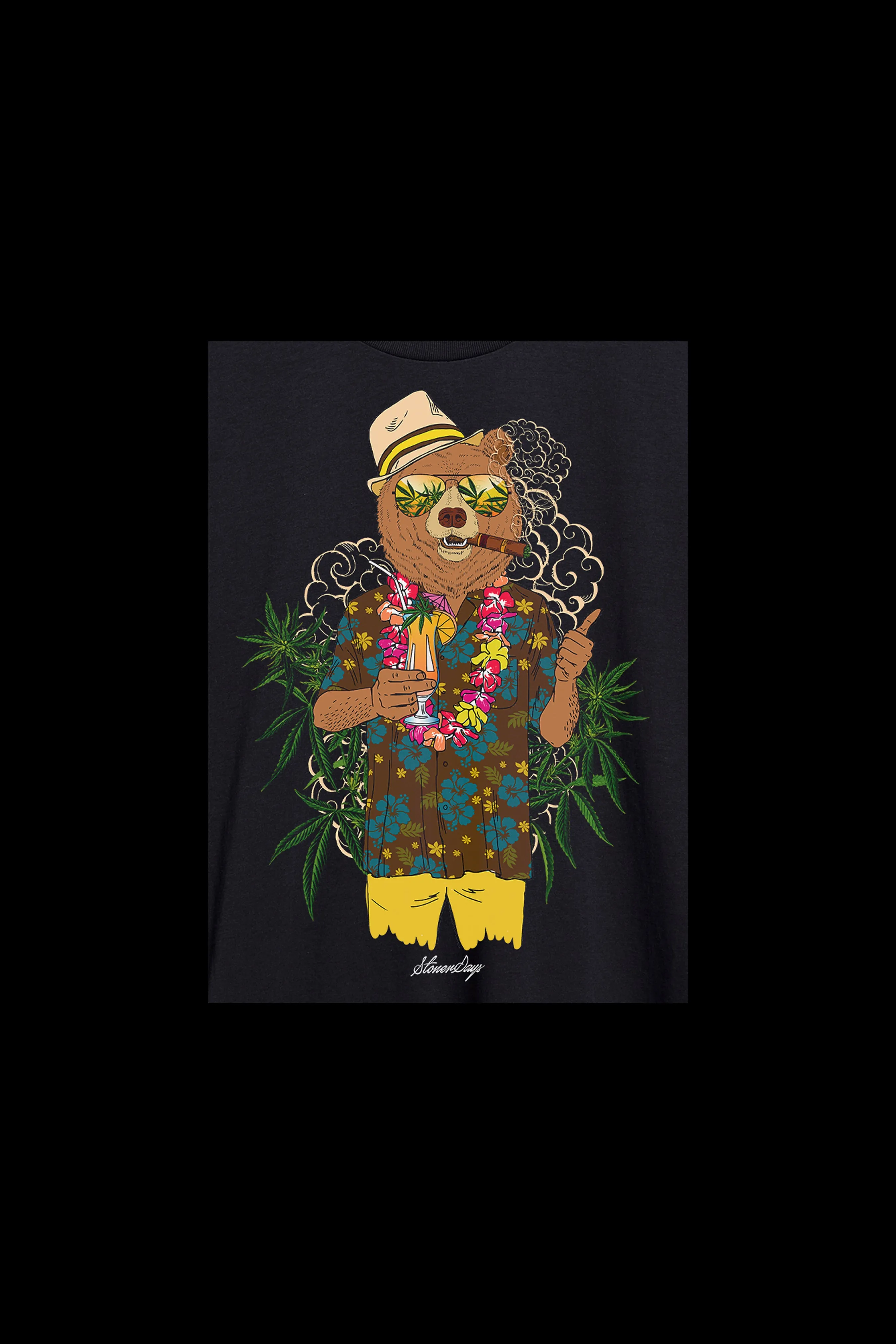 StonerDays Bear On Vacation Tank Top