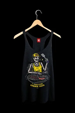 StonerDays I Survived Summer 2020 Racerback Tank Top