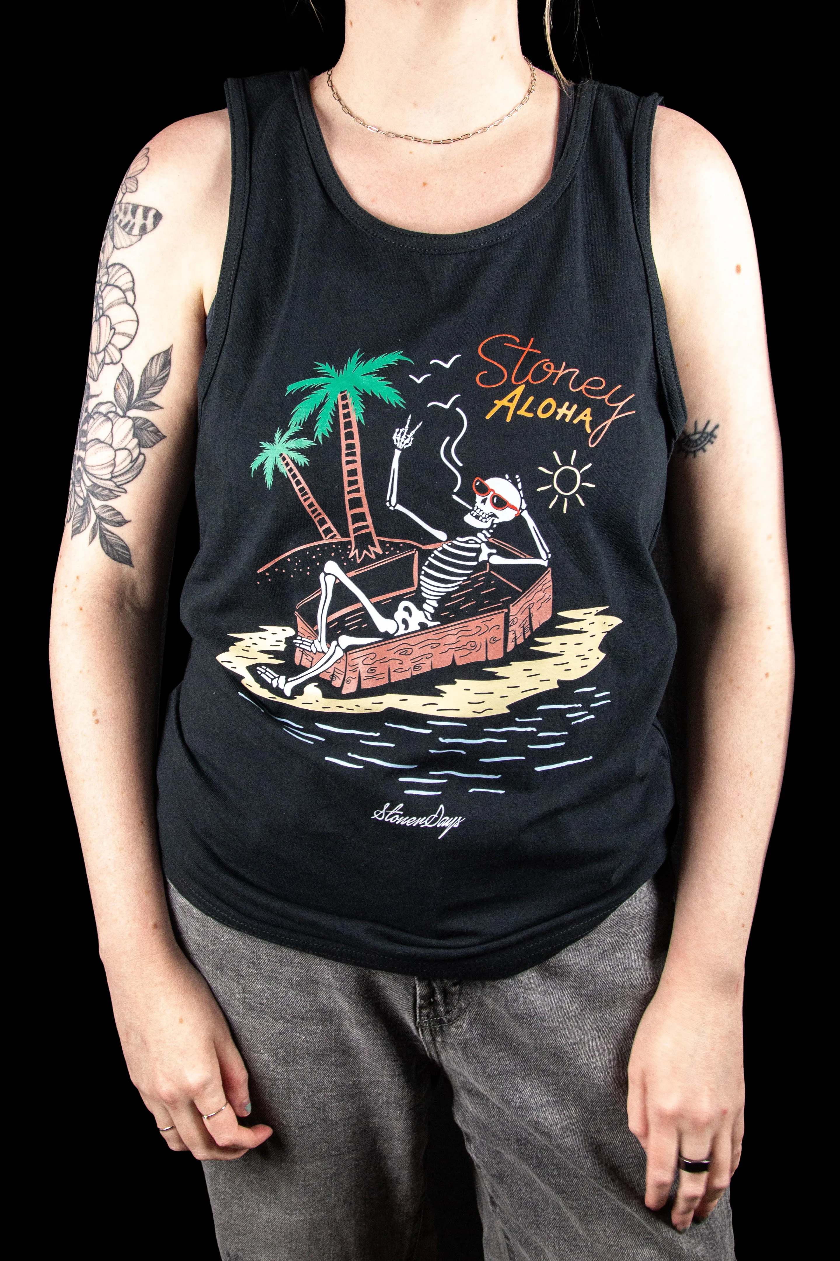 StonerDays Stoney Aloha Tank Top