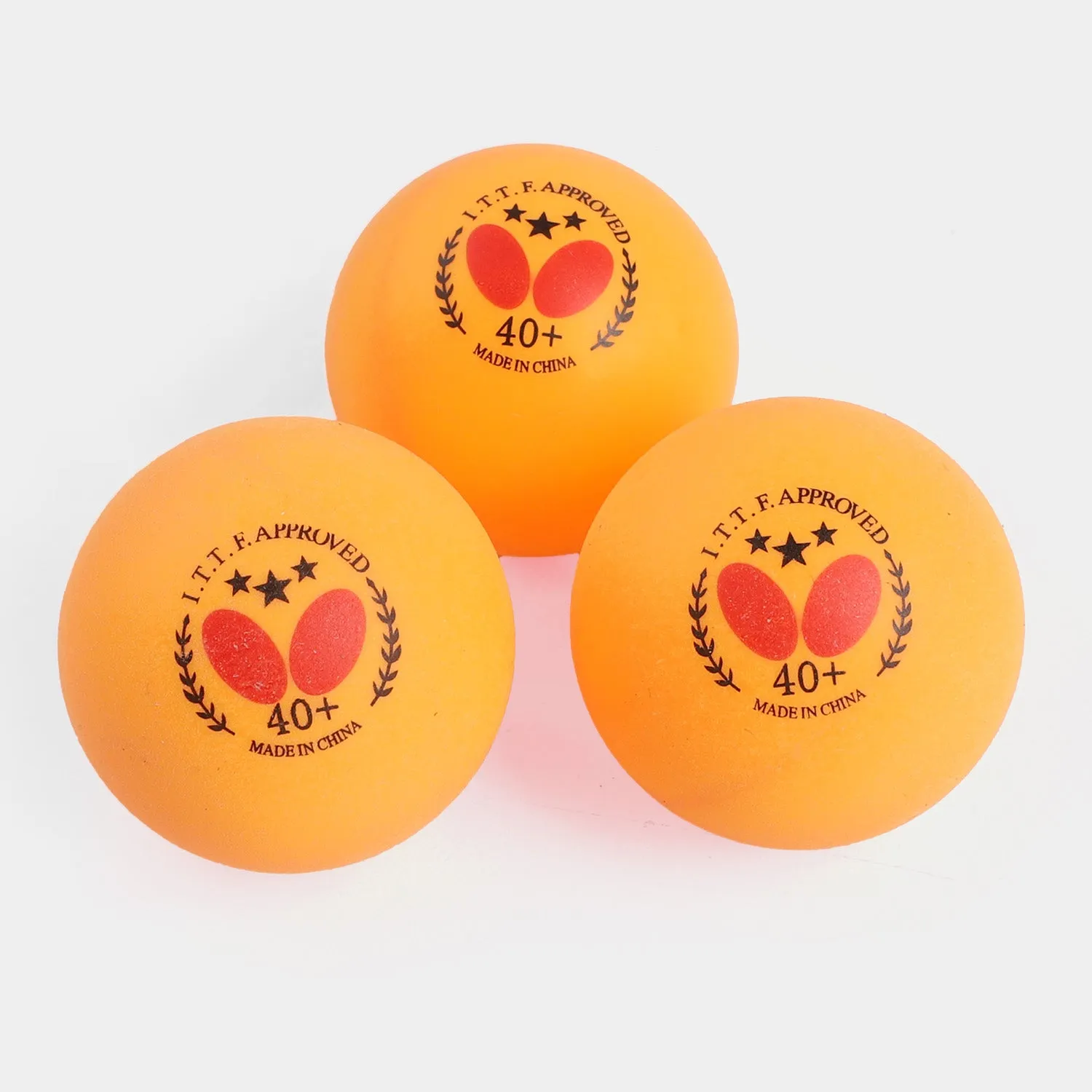 Table Tennis 3 Star Ball Butterfly Plastic 40 