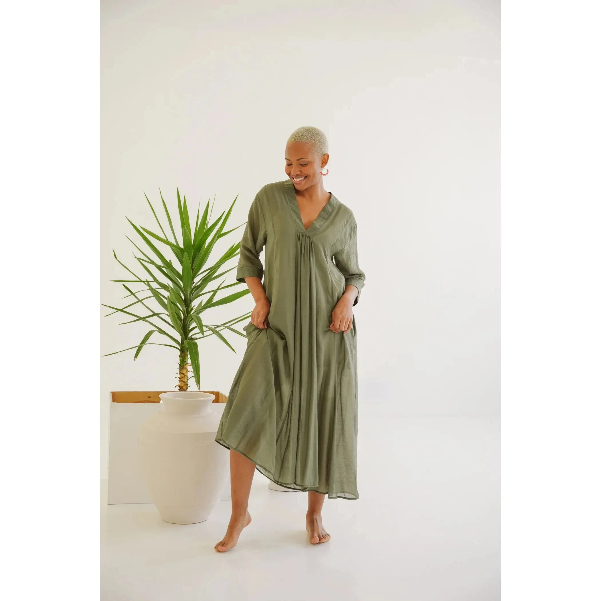 Talise Tencel Maxi Dress | Fatigue