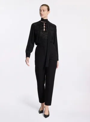 Tapered Leg Trousers
