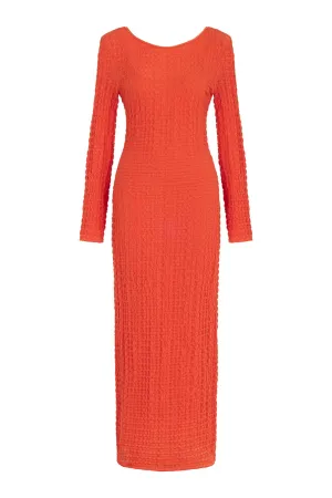 Textured Long Dress (Final Sale)