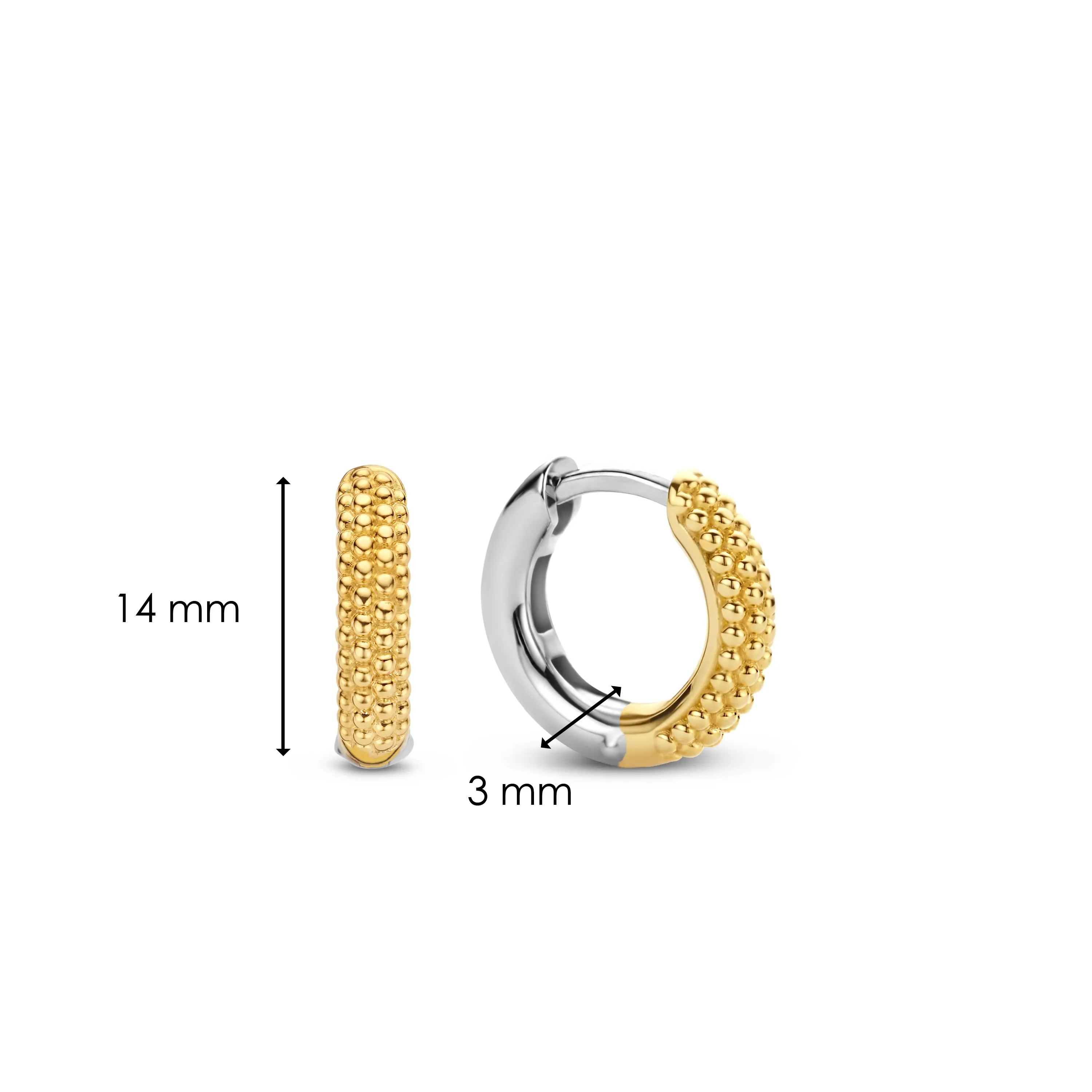 TI SENTO Small Hoops - 7894SY