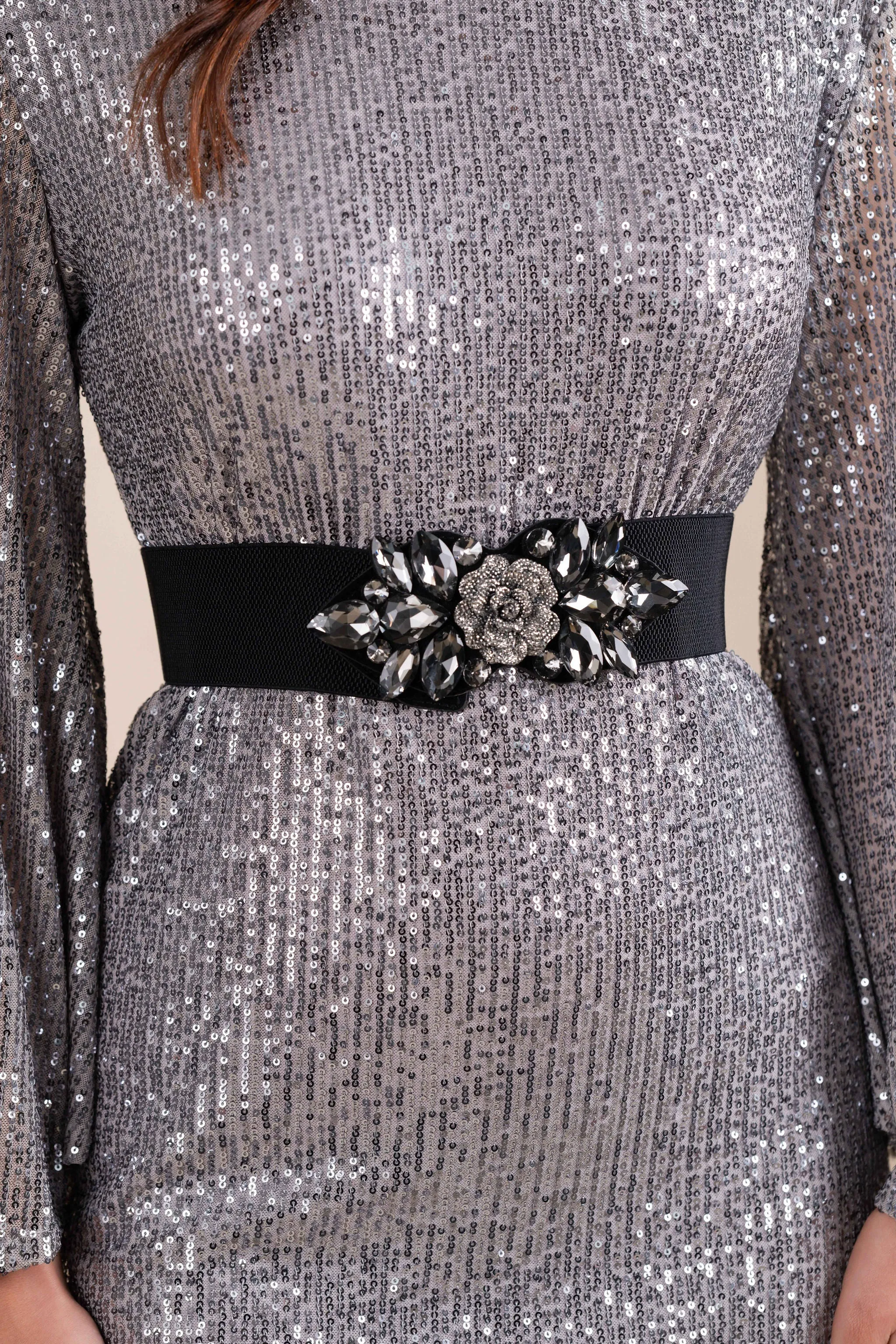 Twinkle Silver Dress