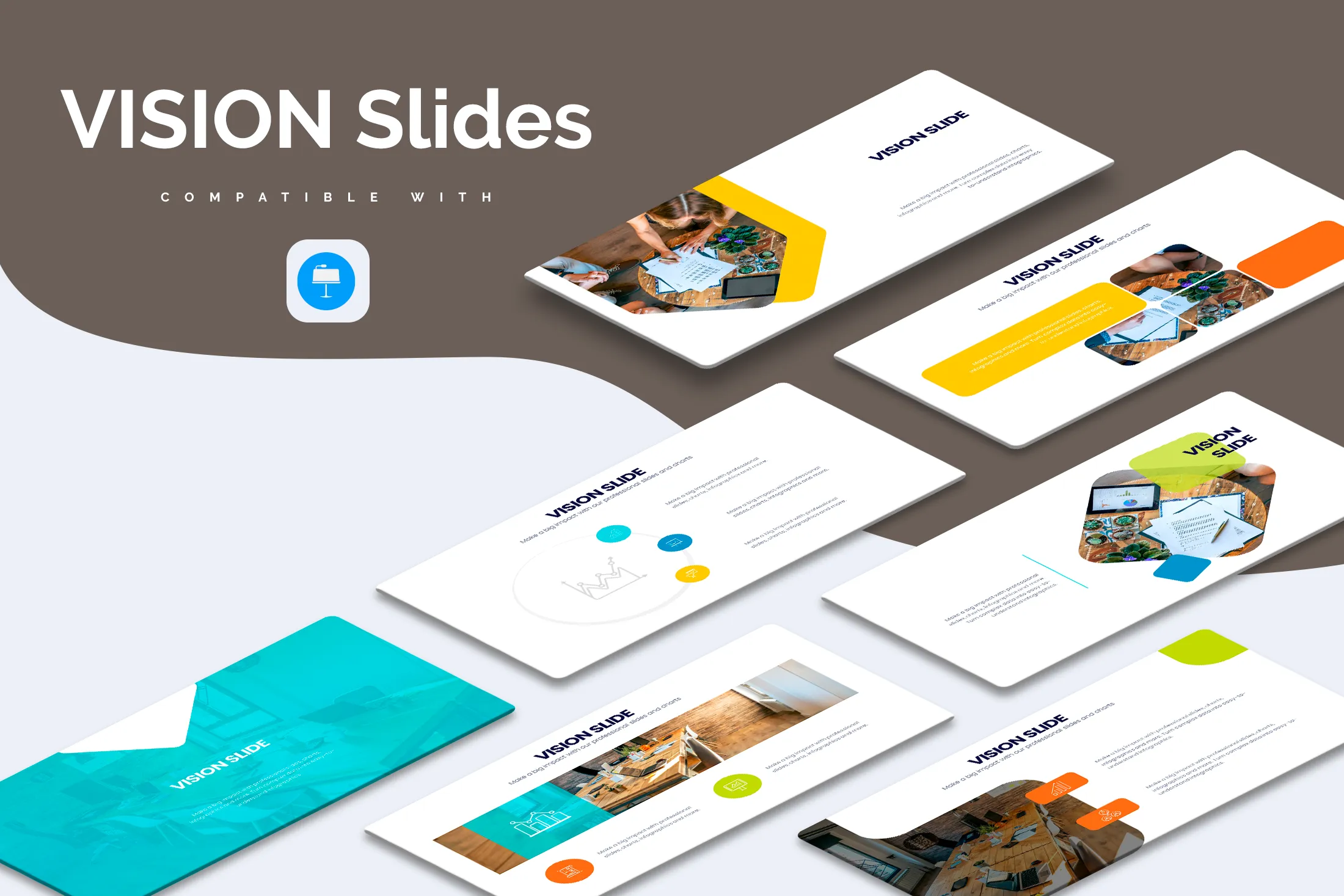 Vision Keynote Slides Template