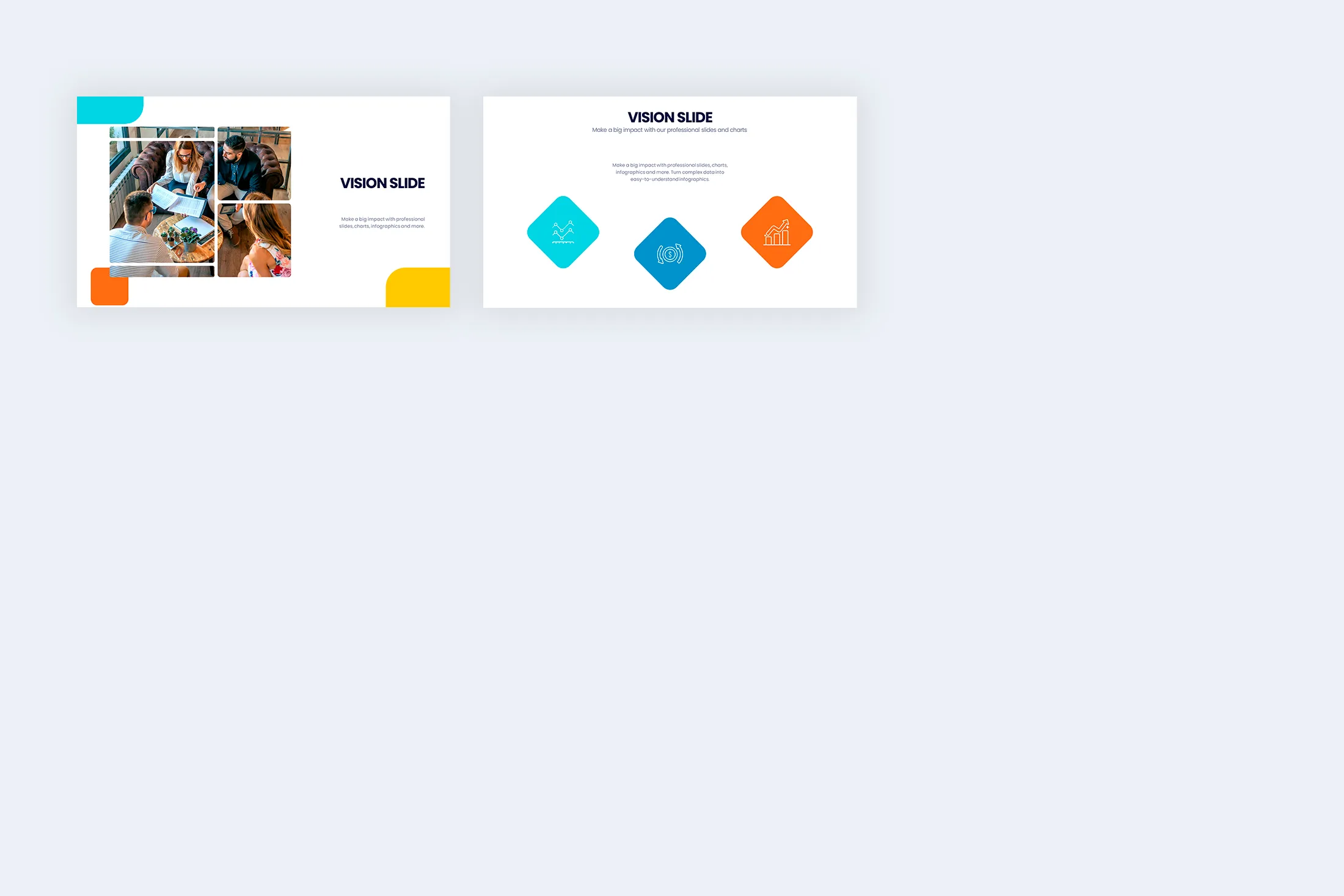 Vision Keynote Slides Template