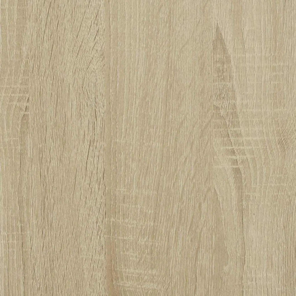 Wardrobe with Wheels Sonoma Oak 102x38x110 cm Engineered Wood