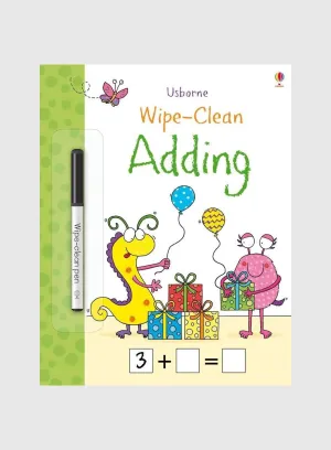 Wipe-Clean Adding Book